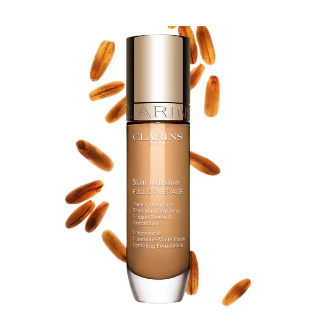 CLARINS - EVERLASTING FOUNDATION 114.5W + 113C+112.7W +114.3W+112.5W+RETAIL 30ML 20