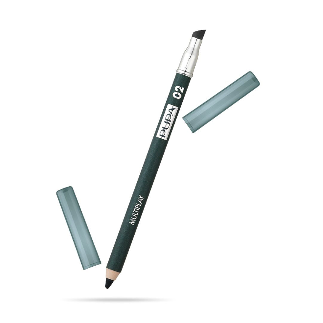 MULTIPLAY Triple-Purpose Eye Pencil Electric Green