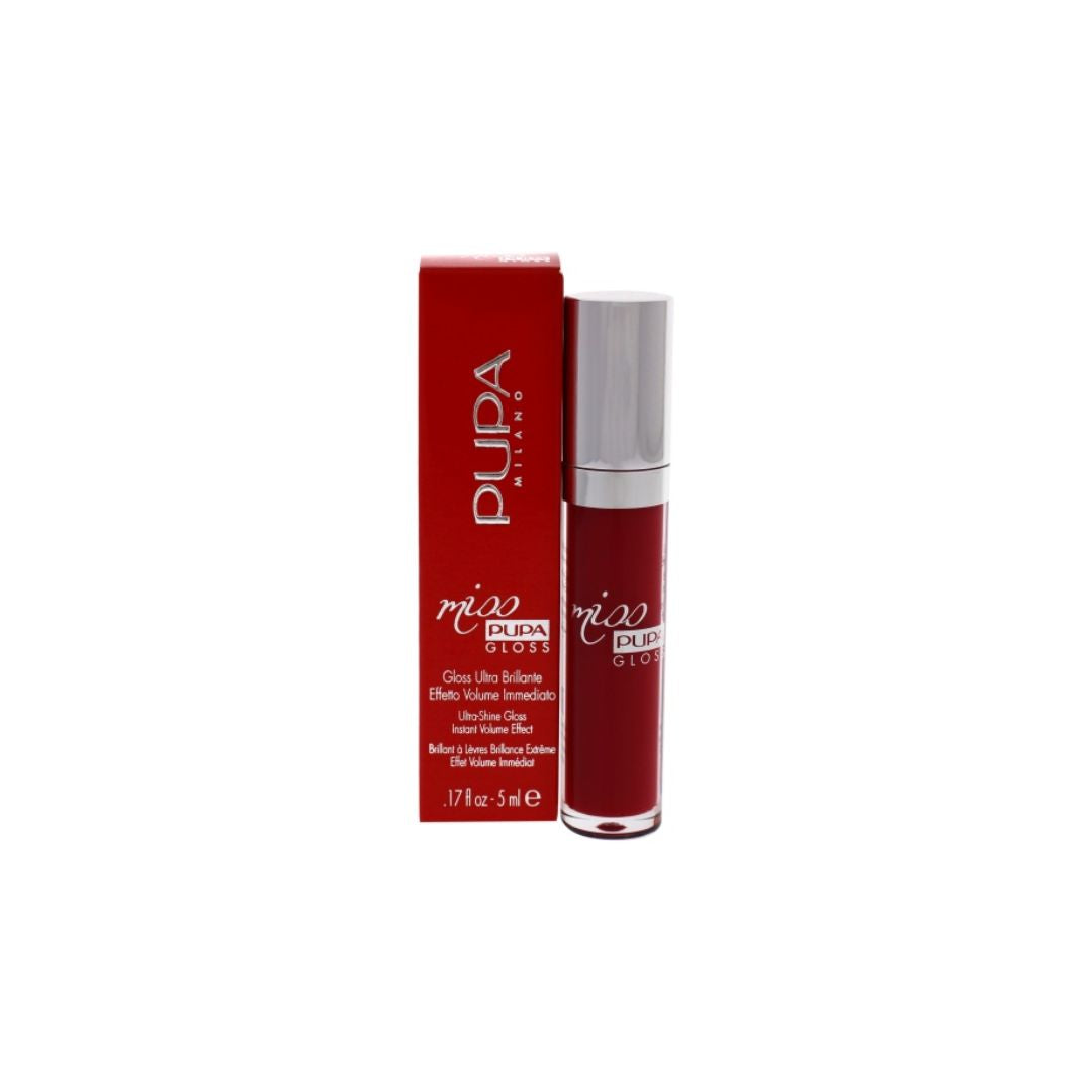 MISS PUPA GLOSS Ultra-Shiny Lip Gloss Essential Red