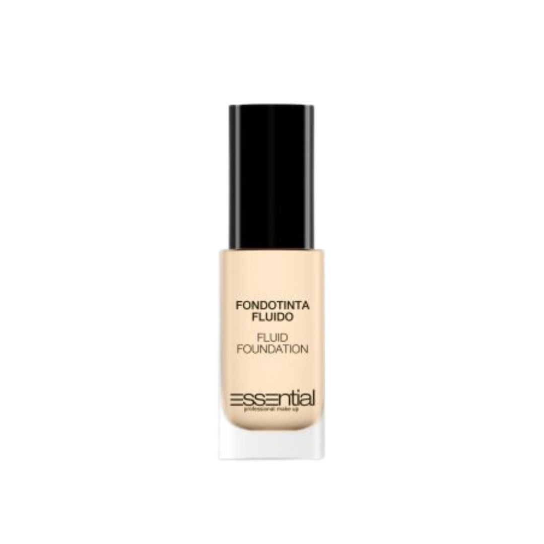 FL4 E. MAKEUP - FLUID FOUNDATION N. 4 SAND+BEIGE+WARM IVORY+.  N0.1 AVORIO ROSATO