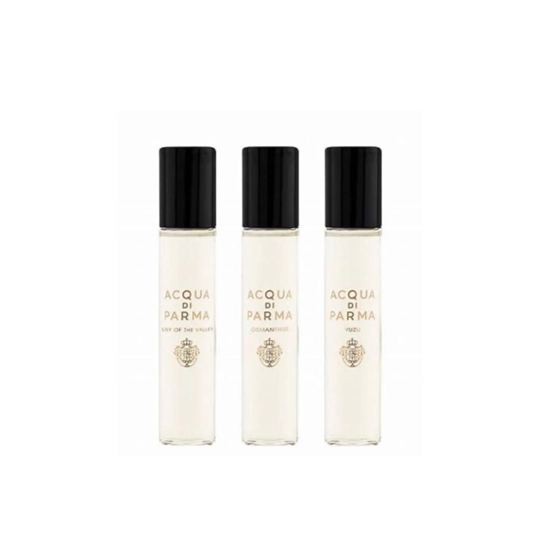 ACQUA DI PARMA HOLIDAY (U) DISCOVERY SET EDP 3 X 12ML (OSMANTHUS + YUZU )