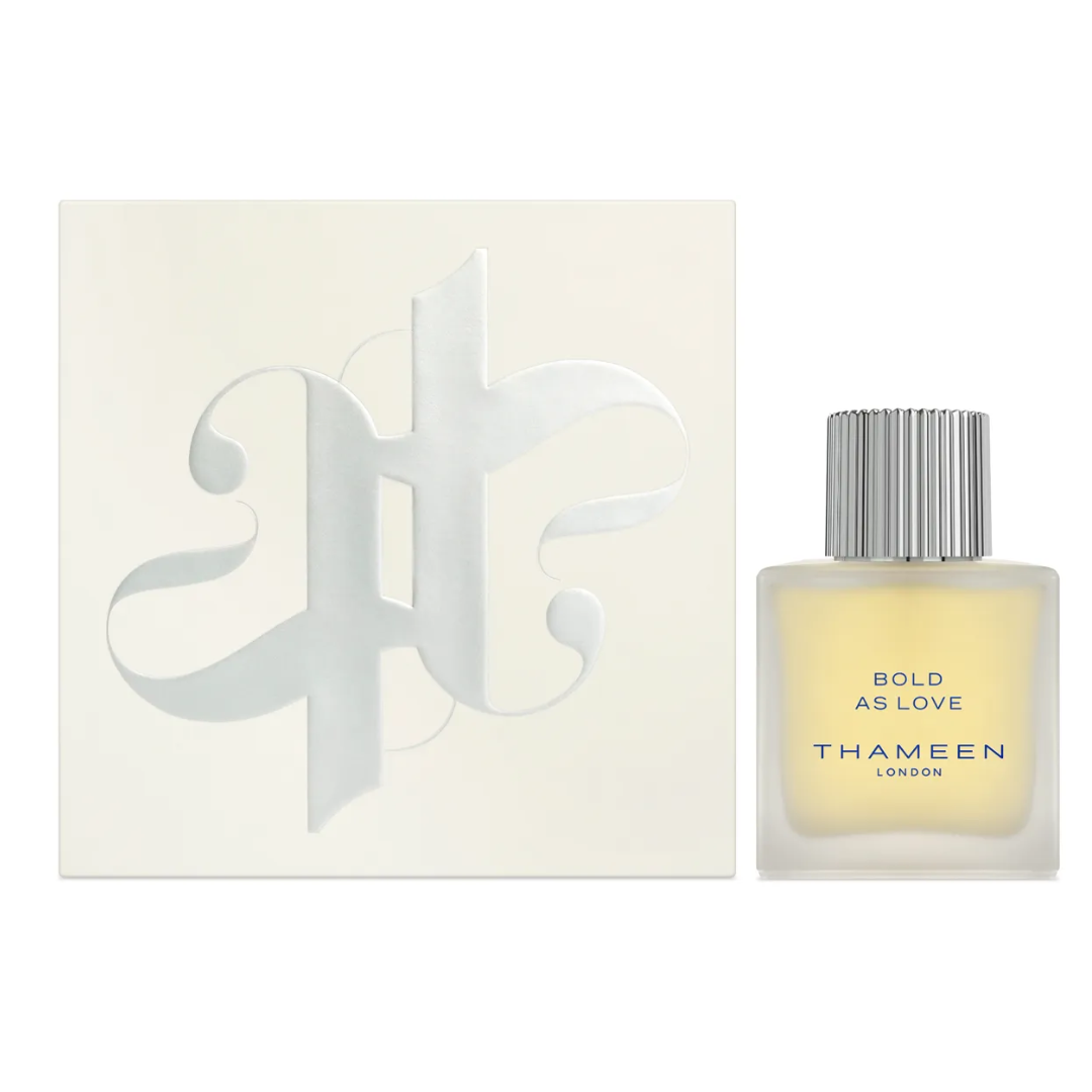THAMEEN THE BRITOLOGNE COLLECTION BOLD AS LOVE (U) COLOGNE ELIXIR 100ML