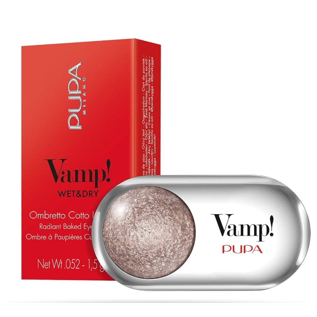 VAMP! WET&amp;DRY Radiant baked eyeshadow Cold Taupe Nude