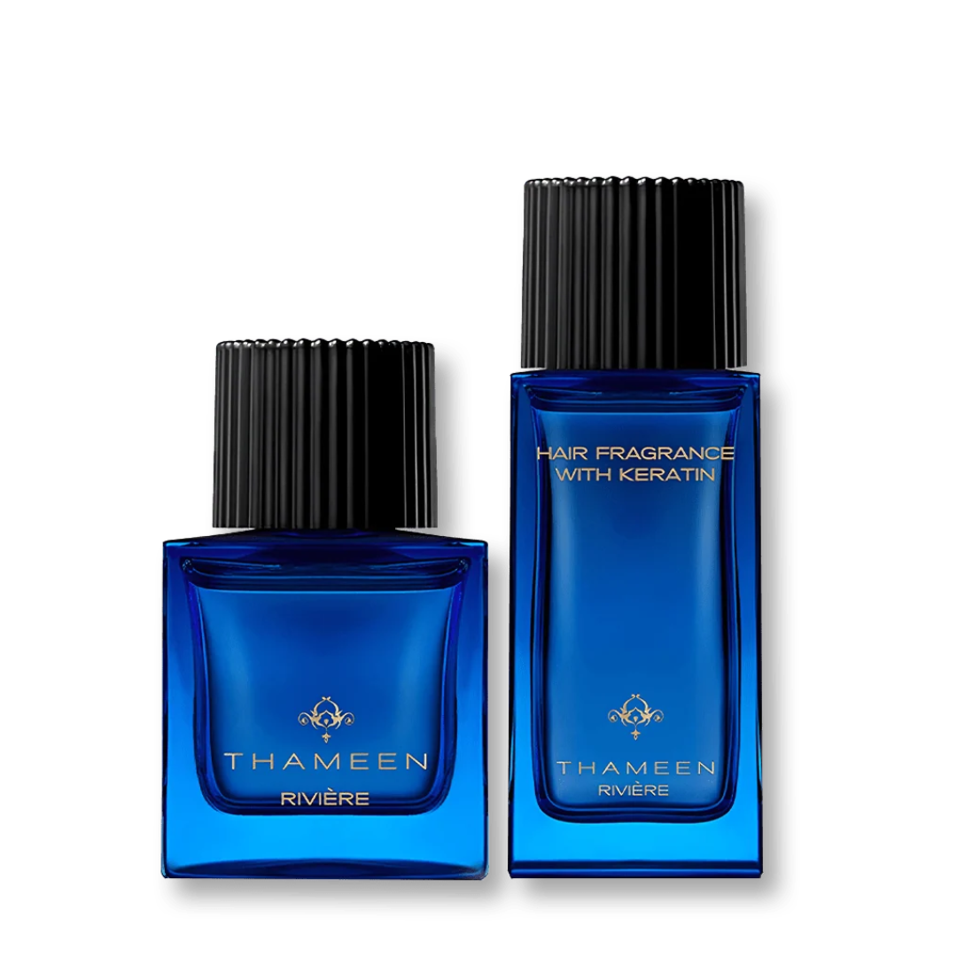 THAMEEN TREASURE COLLECTION RIVIERE (U) SET EXTRAIT DE PARFUM 50ML + HAIR FRAGRANCE 50ML