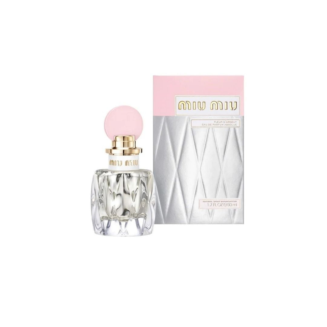 MIU MIU FLEUR D'ARGENT (W) EDP ABSOLUE 50ML (DAMAGE BOX)