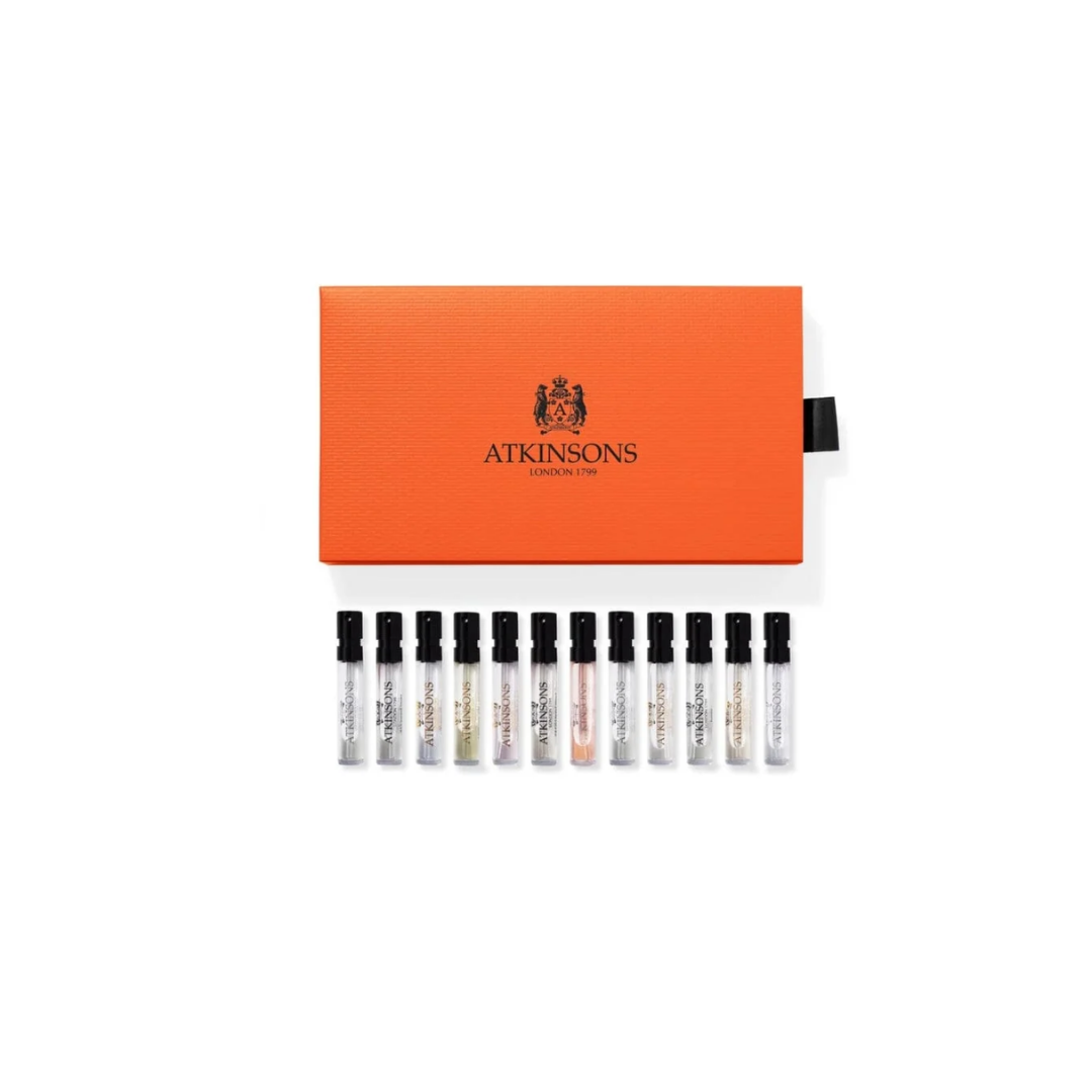 ATKINSONS (U) VIALS SET PARFUM INTENSE + EDC + EDP + EDT 12 X 1.2ML