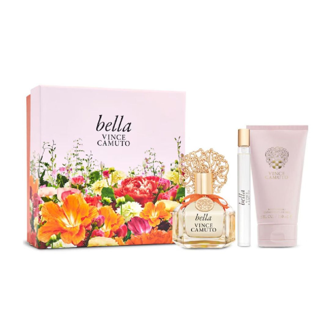 VINCE CAMUTO BELLA (W) SET EDP 100ML + EDP 10ML + BODY CREAM 150ML