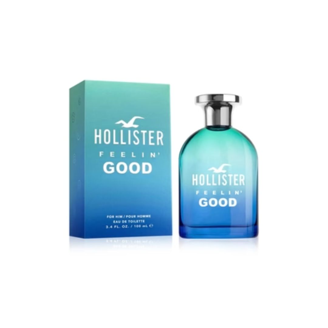 HOLLISTER FEELIN' GOOD FOR HIM (M) 100ML HAIR & BODY WASH