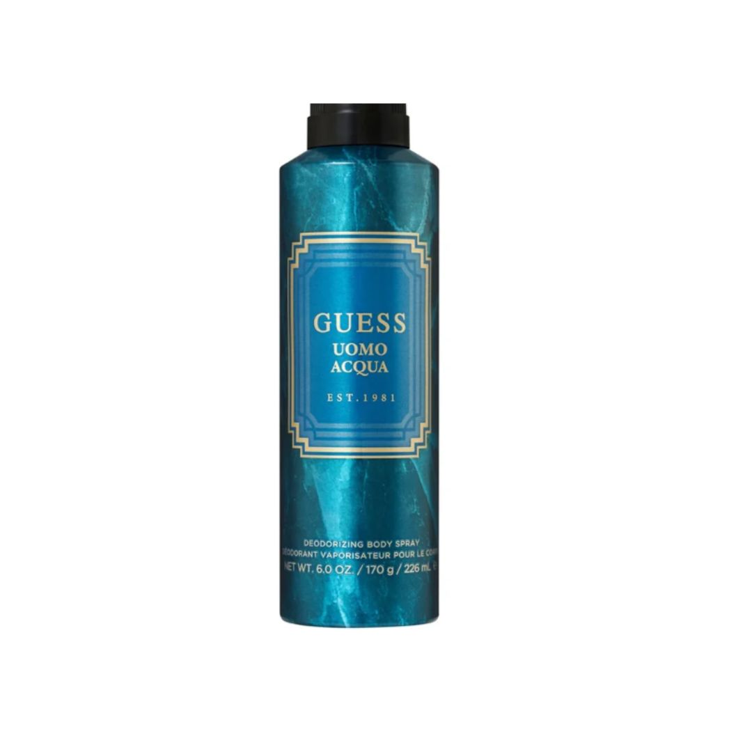 GUESS UOMO ACQUA (M) 226ML BODY SPRAY
