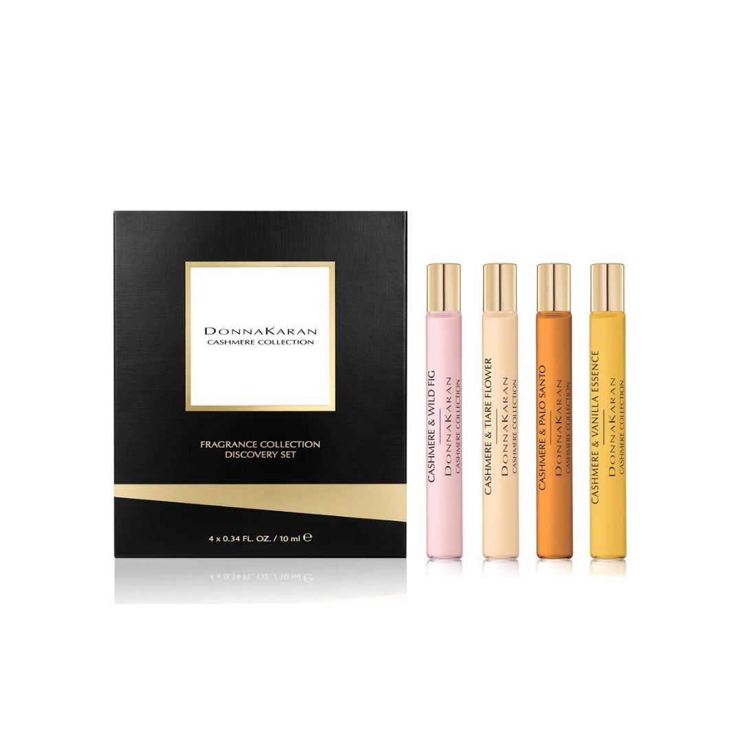 DONNA KARAN CASHMERE COLLECTION (W) SET EDP 4 X 10ML (WILD FIG+TUNISIAN