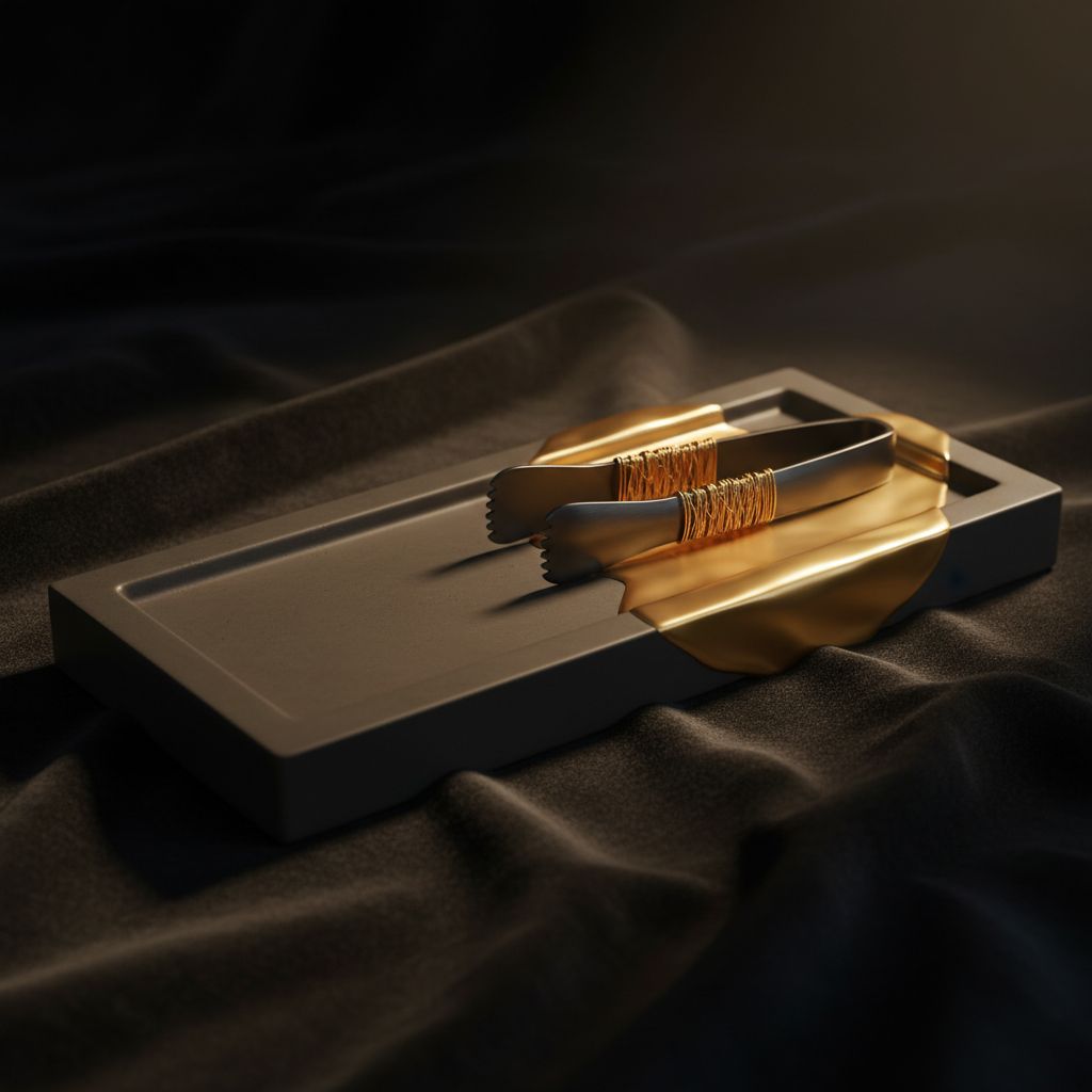 ZÉVON ECLIPSE TONGS & TRAY