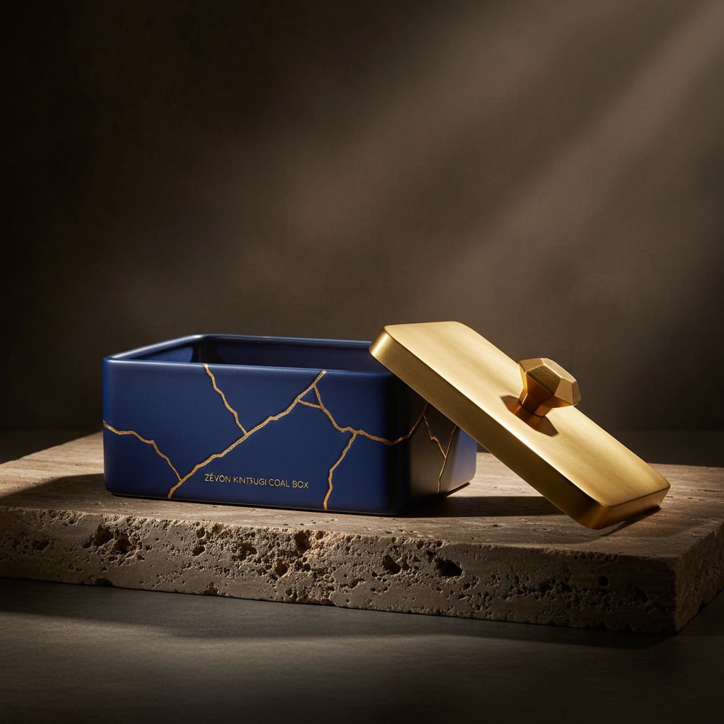 [ZÉVON KINTSUGI COAL BOX