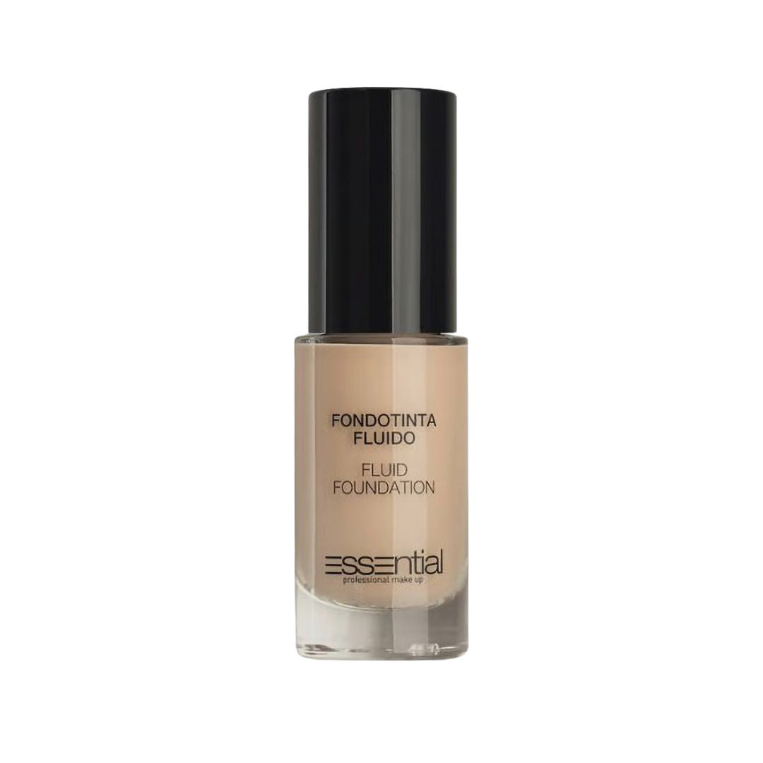 FL4 E. MAKEUP - FLUID FOUNDATION N. 4 SAND+BEIGE+WARM IVORY+.  N0.1 AVORIO ROSATO