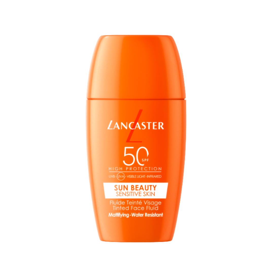 LANCASTER SUN SENSITIVE TINTED MATTIFYING FLUID SPF50 3ML CREAM